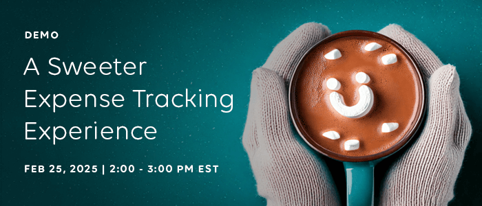Register for A Sweeter Expense Tracking Experience - Demo - Tuesday, February 25 - 2-3pm EST