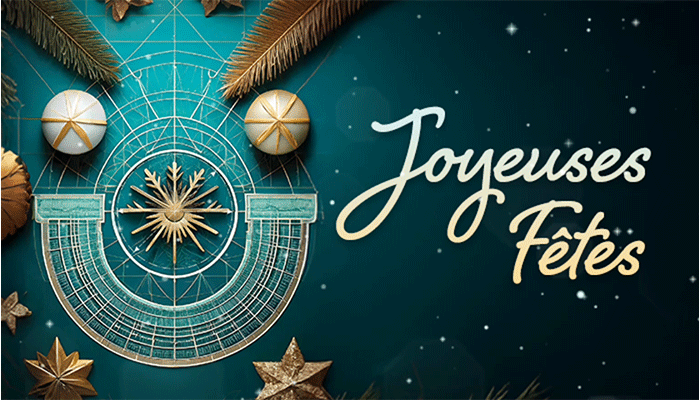 L’avenir rayonne de possibilités. Joyeuses Fêtes!
