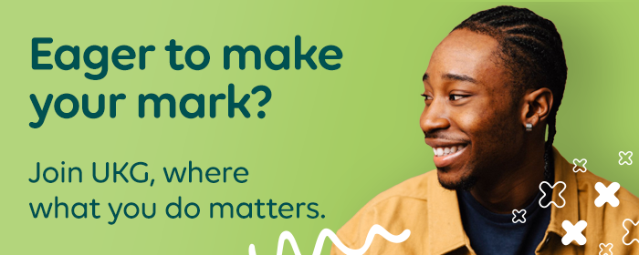 Eager to make your mark? Join UKG, where what you do matters.